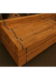 Resim 1,8x8x120 Cm Silinmiş Tahta 10 Adet Emprenyeli 