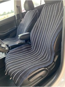 Resim Genel Markalar Terletmez Oto Koltuk Kilim Seti 2 Ön 1 Arka 3 Lü Set %100 Pamuk 