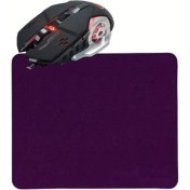 Resim Usin Mor Kum Desen Mouse Pad - LED Işıklı 6d Gaming Tip Kablolu Mouse Bilgisayar Faresi Notebook Pc Windows Uyumlu Oyuncu Mause 