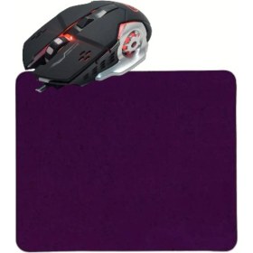 Resim Usin Mor Kum Desen Mouse Pad - LED Işıklı 6d Gaming Tip Kablolu Mouse Bilgisayar Faresi Notebook Pc Windows Uyumlu Oyuncu Mause 