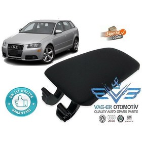 Resim Audi A3 Kol Dayama Kolçak Üst Kapak 2004-2008 8P0864245D (540371665) 