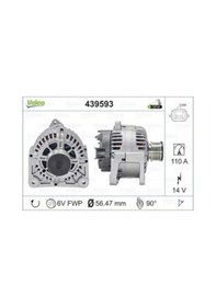 Resim Renault Alternator 12v 110a Megane Iı 1,5dci Tg11c069 - Valeo 439593 
