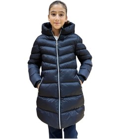 Resim Benitto Kids Kız Çocuk Kapüşonlu Kışlık Şişme Mont 51338 Siyah 