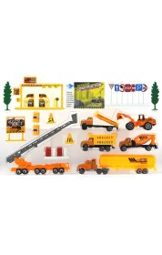 Resim Tankerli Metal Kamyon Seti 