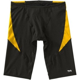 Resim Tyr Durafast Elite Erkek Çocuk Jammer Mayo - Hexa Altın - Siyah 