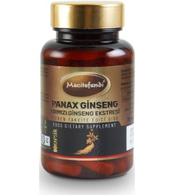 Resim Mecitefendi Panax Ginseng Kırmızı Ginseng Eki İçeren Takviye 