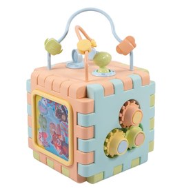 Resim Dolu 2in 1 Eğitici Küp ve Puzzle 