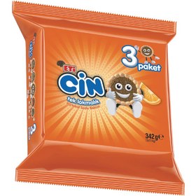 Resim Eti Cin Portakal Jöleli Bisküvi 3x114 G 