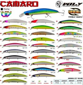 Resim Wily Camaro 13 Cm Maket Balık 21 Gr 0-1m 35 