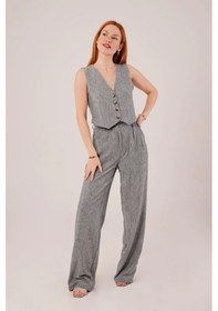 Resim Kırçıllı Desen Antrasit Takım Antrasit 