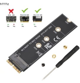 Resim Platoon Nvme SSD macbook Çevirici macbook 2013 2017 Nvme SSD Çevirici Nvme Mac Book Çevirici 
