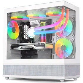 Resim Izoly ST999499 R5-5500 16 GB 512 M.2 NVMe RTX4060 8 GB Free Dos Masaüstü Oyuncu Bilgisayarı 