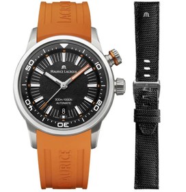 Resim Maurice Lacroix Automatic Swiss Made ML-PT6248SS00L330-J Erkek Kol Saati ve Yedek Kordon 