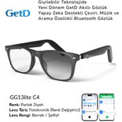 Resim Get D GETD GG13liteC4 Akıllı Gözlük – Çeviri, Müzik ve Arama Özellikli Bluetooth Gözlük 