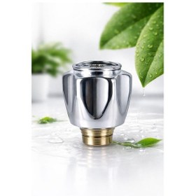 Resim Beyazsu Musluk Başlığı Gonca Normal Kartelalı 4370 Gümüş 