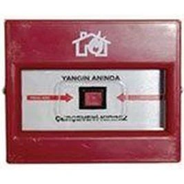 Resim End Elektrik Kare Alarm Butonu 