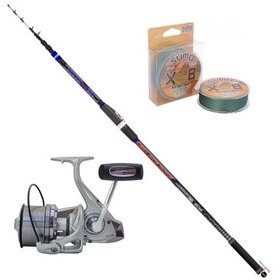 Resim Remixon Alcor 8000 - Ryobi Shiro 400cm Surf Olta Seti 