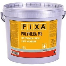 Resim Fixa Polymera Ms, 14 Kg Ms Temel Çatı Banyo Balkon Su Yalıtımı 