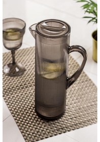 Resim Arkilik Barok 1,5 L Füme Sürahi -Buzdolabı Kapak Rafına Sığar 