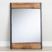Resim Masif Ahşap Boy Aynası Ahşap 