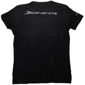 Resim Bajaj Dominar Siyah Erkek T-Shirt % 100 Pamuk 
