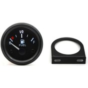 Resim Geeroyoo 52mm 12v Led Arka Işıklı Otomobil Yakıt Göstergesi Modifiye Gösterge Paneli Aksesuarı Jzr-gy 