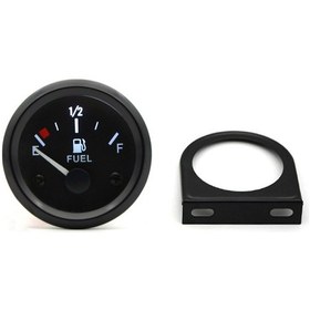 Resim Geeroyoo 52mm 12v Led Arka Işıklı Otomobil Yakıt Göstergesi Modifiye Gösterge Paneli Aksesuarı Jzr-gy 