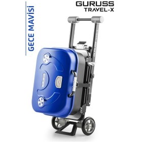 Resim Guruss Travel-x Taşınabilir Mangal Gece Mavisi Model:grs38 