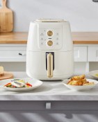 Resim Air Pro Cook Manuel Xl Airfryer Krem Gold Karaca