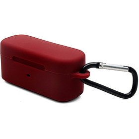 Resim FIIL T1 Lite İçin Silikon Bluetooth Kulaklık Koruyucu Kılıf Wine Kırmızı 