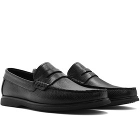 Resim Derimod Fly Erkek Siyah Deri Loafer 26SFD6324FT 