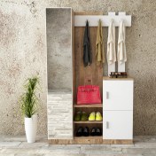 Resim Robin Home Hera Vestiyer Portmanto Ayakkabılık Çam-Beyaz 