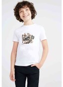 Resim Generation K Pop Koreli Muzik Grubu Baskılı Unisex Çocuk Beyaz T 