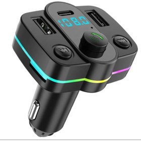 Resim ROSEPREMİUM FT-603 Araç Fm Transmitter Bluetooth Usb Mp3 Sd Kart PD TypeC Şarj 