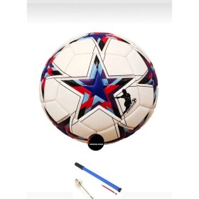 Resim Top Rock Store Futbol Topu Profesyonel Tasarım Şampiyonlar Ligi 5 Numara Tüm Sahalara Uygun 410GR Maç Topu 