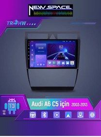 Resim NEWSPACE AUDİ A6 ANDROİD 8GB RAM 128GB ROM 8 ÇEKİRDEK CARPLAY NAVİGASYON MULTİMEDYA 