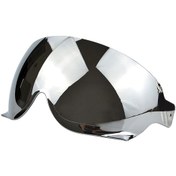 Resim Symbee Shoeı Jo Ex-zero Cj3 Kask İçin Uv, Sis Ve Çizilmeye Karşı Dayanıklı Motorcu Gözlük Camı Silver 