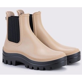 Resim İgor W10280 Soul Black Yağmur Çizmesi Bej 
