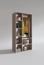 Resim Kenzlife Giysi Dolabı Hüsamettin 180*090*40 Crd Gardırop 