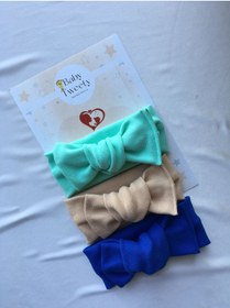 Resim Baby Tweety 3'lü El Yapımı Ribana Kız Bebek Bandana 