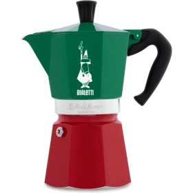 Resim Bialetti Moka Express Italia Multicolor (6 Cup) 