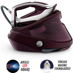 Resim Tefal Premium LED Işıklı, 8,3 Bar Yüksek Basınçlı 680G/DK Ultra Güçlü Buhar Kazanlı Ütü,lambader Hediye 