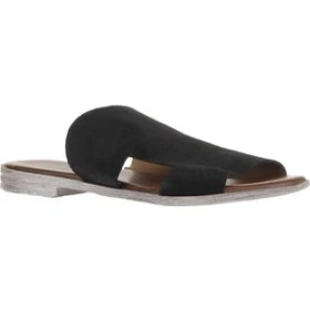 Resim Bueno Shoes Siyah Alf Süet Kadın Düz Terlik 01WA3012 01WA3012 