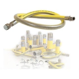 Resim KASER Doğalgaz Hortumu Ocak Için Gaz Flex Tse 200 Cm 