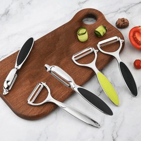 Resim 1 adet Paslanmaz Çelik Soğanı - Meyve ve Sebze için Çok Fonksiyonlu Mutfak Aracı, Dayanıklı Ergonomik Sap, Ev ve Ticari Mutfaklar için İdeal, Mutfak Soğanı | Modern Mutfak Gereçleri | Paslanmaz Çelik Soğanı 