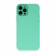 Resim LoopCase Iphone 12 Pro Max Kılıf, Kamera Lens Kısmı Cam Korumalı, Soft Pürüssüz Yüzey, Içi Süet Kadife 
