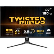 Resim Twisted Minds TWISTED MINDS 27" TM27QHD180IPS QHD 2K 180HZ 0,5MS HDMI DP HDR READY FAST IPS RGB GAMING MONİTÖR 