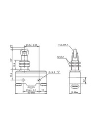 Resim Gwest Az-15gq22-b ,pim Makara-4cm Kontak-1a1k Mini Sivic 