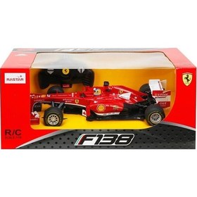 Resim Mey İthalat 53800 , 1:18 Ferrari F138 Uzaktan Kumandalı Formula1 Kırmızı 