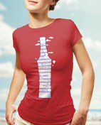 Resim Sosyal Kesit Kadın Tişört 